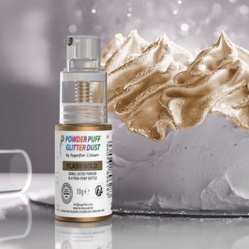 Pump Spray Glitter Dust - Flash Gold - E171 Free